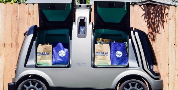kroger nuro autonomous grocery delivery