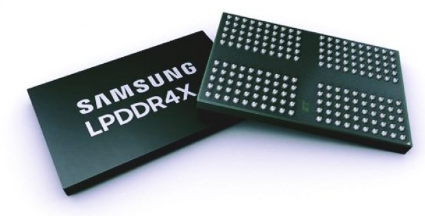 samsung manufacturing first gen 2 lpddr4x chips