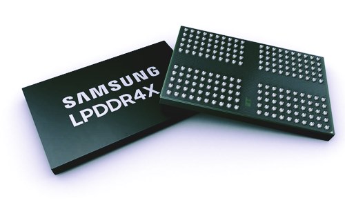 Samsung begins mass manufacturing the first gen-2 LPDDR4X chips